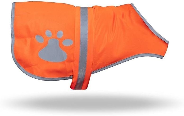 Maggift Dog Reflective Vest,Pet Safety Vest Orange (S)