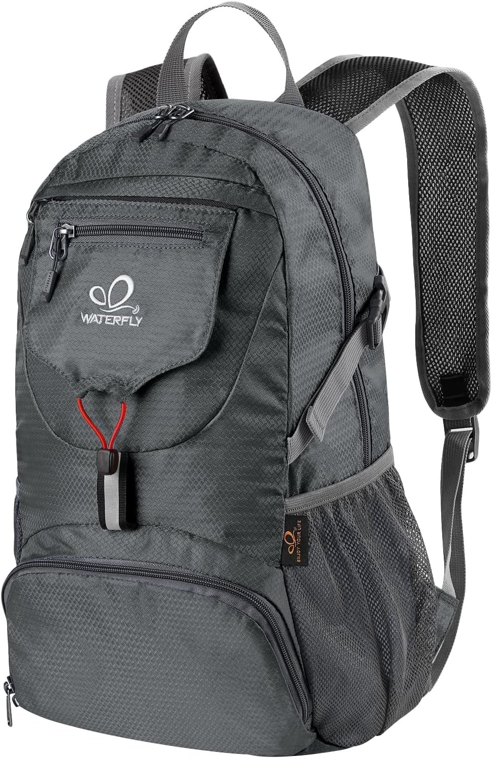 WATERFLY Small Lightweight Packable Backpack: 20l Ultra Light Foldable Travel Hiking Camping Daypack Day Pack for Man Woman